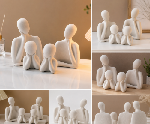 Silent Harmony Sculpture Set